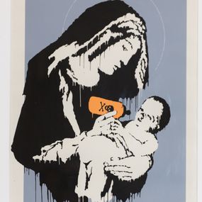 Virgin Mary ( Toxic Mary ) Banksy, 2003, serigrafia su carta 