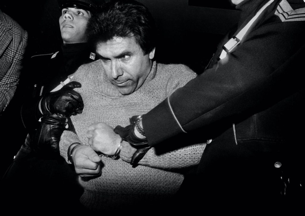 Letizia Battaglia, l'arresto di Leoluca Bagarella, 1979