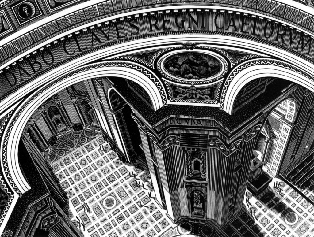 Escher, Notturno Romano
