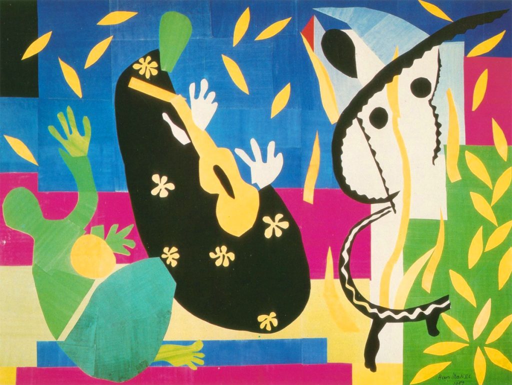 Tristezza-Tristezza-del-re-Sorrow-of-the-king-Matisse-1952